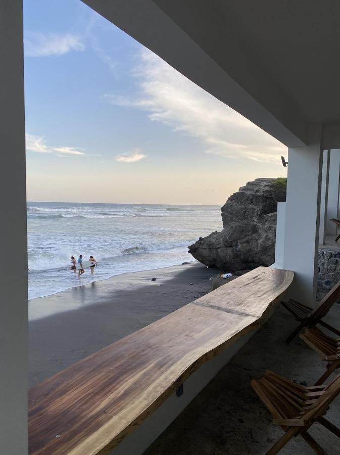 Laola Surf Camp El Sunzal Hotel La Libertad Ngoại thất bức ảnh