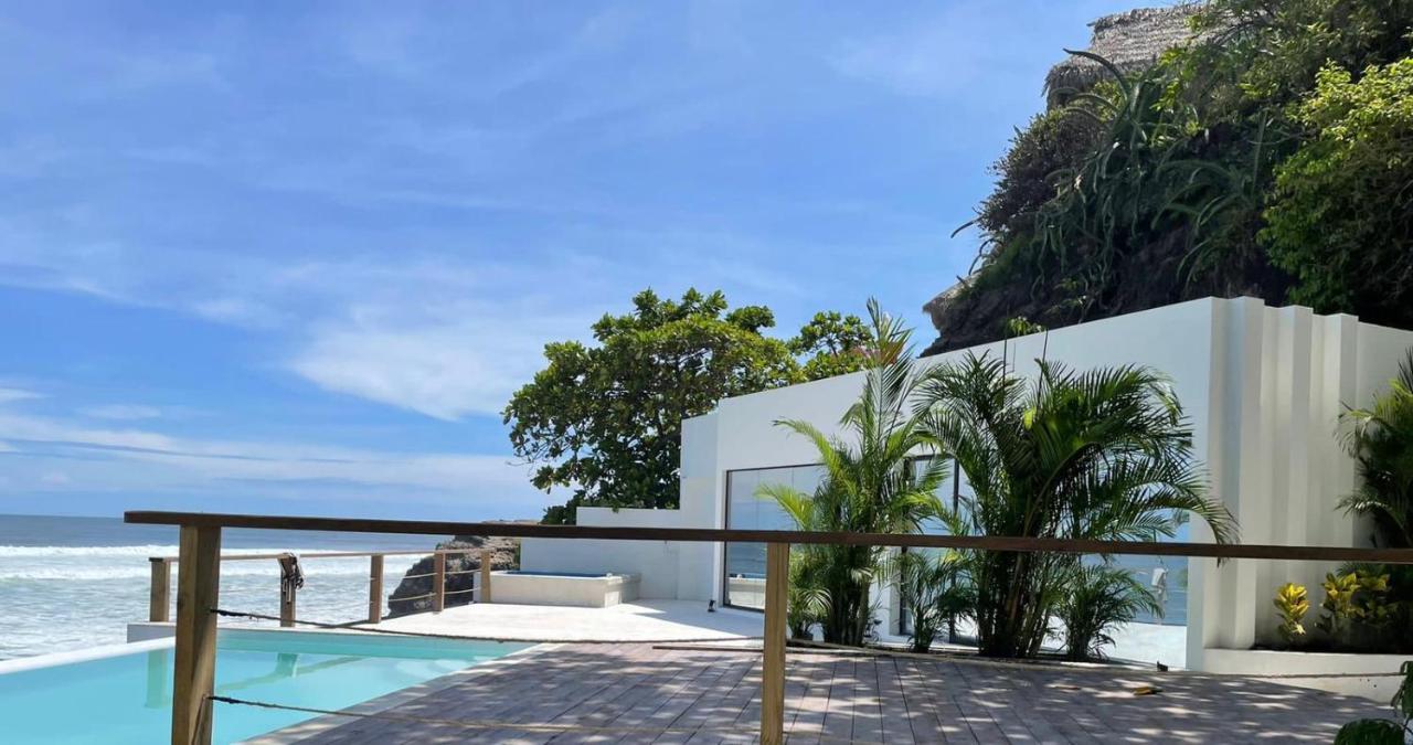 Laola Surf Camp El Sunzal Hotel La Libertad Ngoại thất bức ảnh