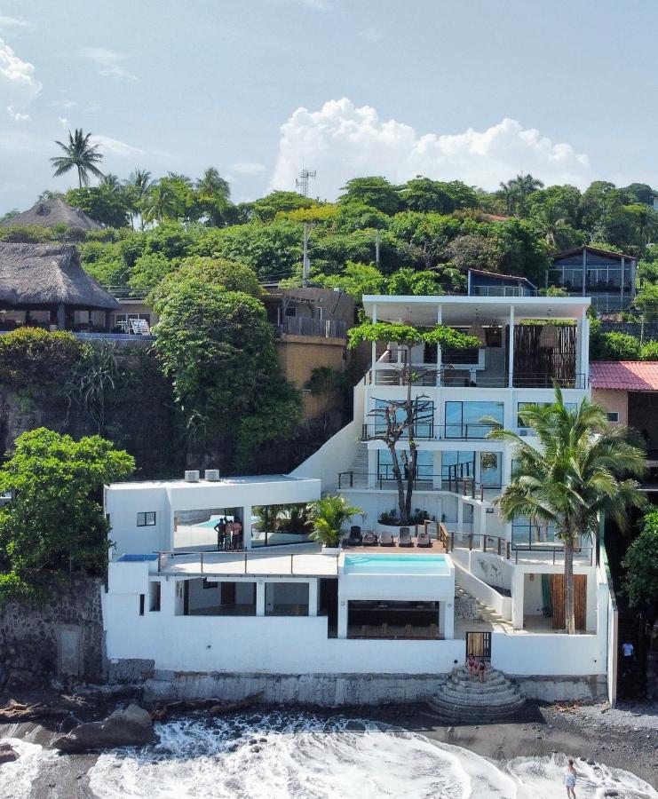 Laola Surf Camp El Sunzal Hotel La Libertad Ngoại thất bức ảnh