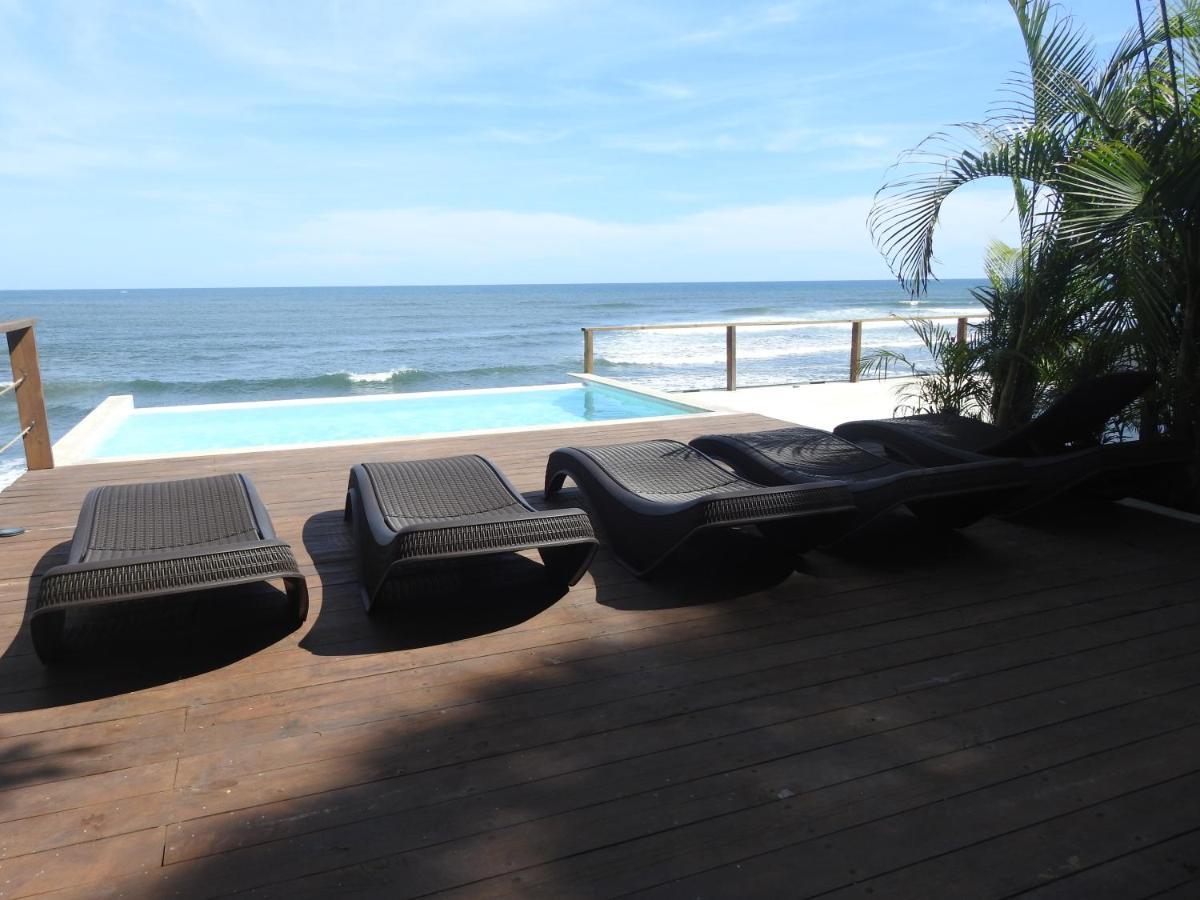 Laola Surf Camp El Sunzal Hotel La Libertad Ngoại thất bức ảnh