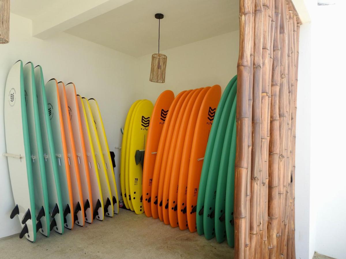 Laola Surf Camp El Sunzal Hotel La Libertad Ngoại thất bức ảnh